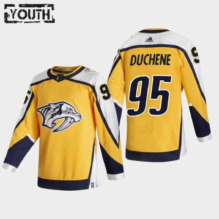 Kinder Eishockey Nashville Predators Trikot Matt Duchene 95 2020-21 Reverse Retro Authentic